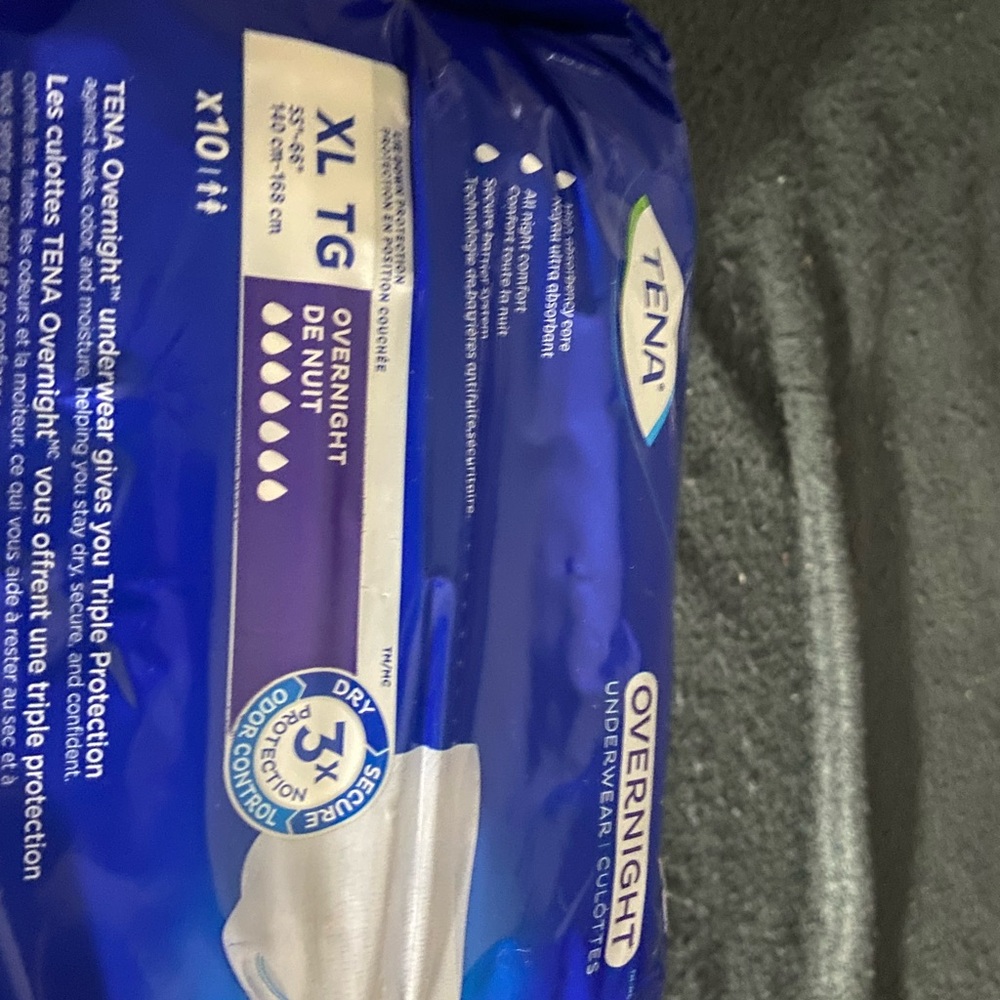 TENA Overnight Underwear XL